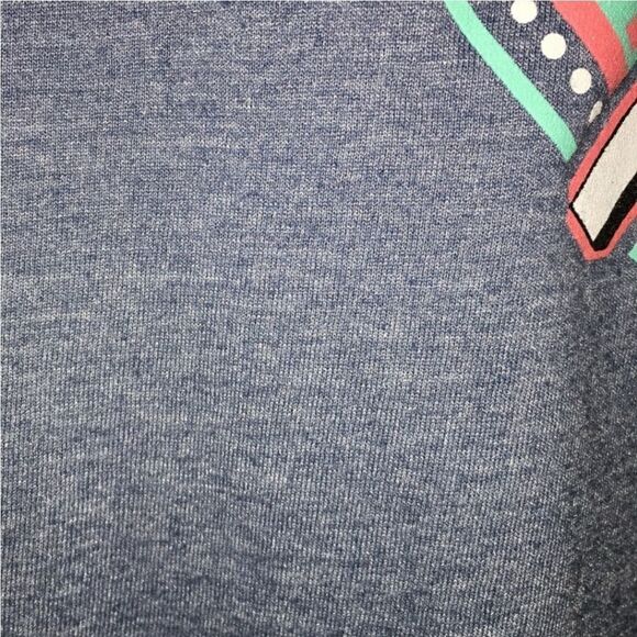 Love & Pineapples Graphic Crew Neck T-Shirt Pink Flamingo Sz M - Picture 6 of 6